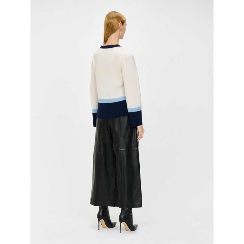 Veronika Maine Merino Colour Block Sweater image number 1